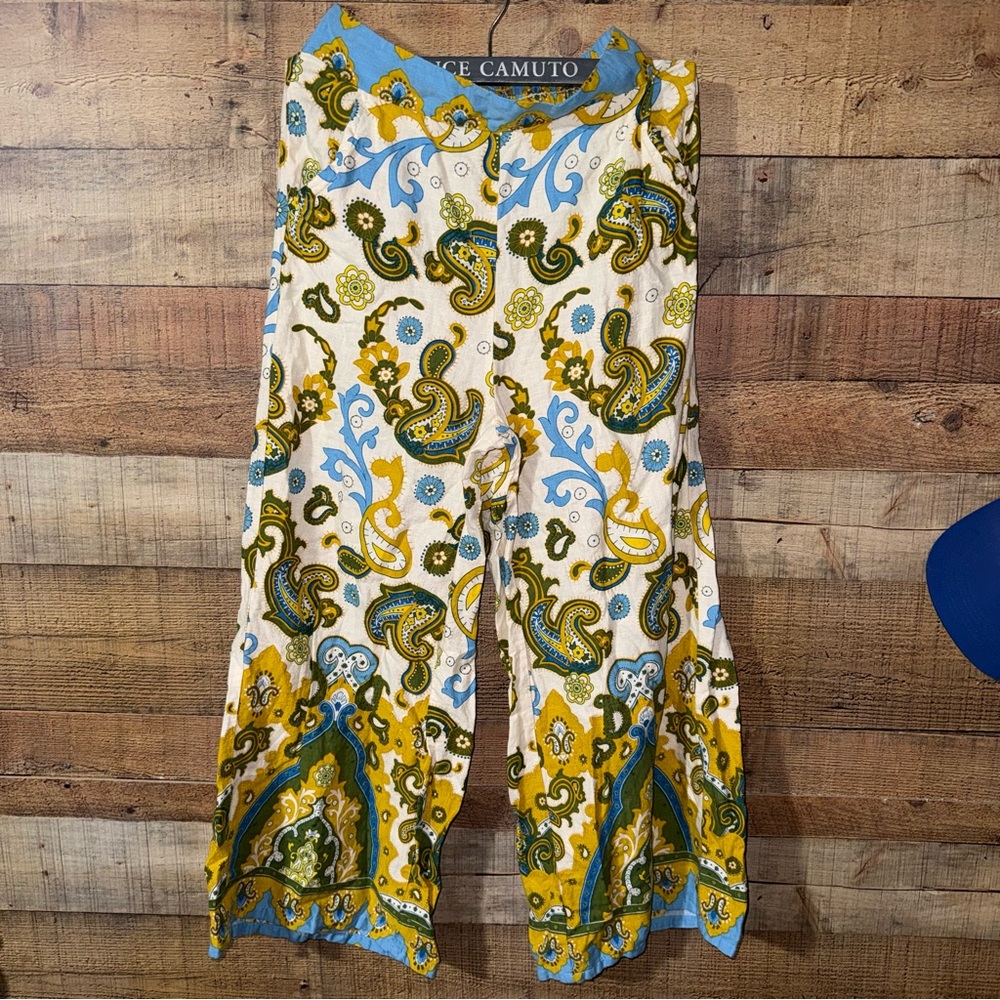 Haute Hippie Linen Pants Boho Loose Women’s XS